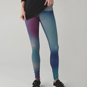 Lululemon Wunder Under Pant III *Full-On Luon Cosmic Dot White Multi